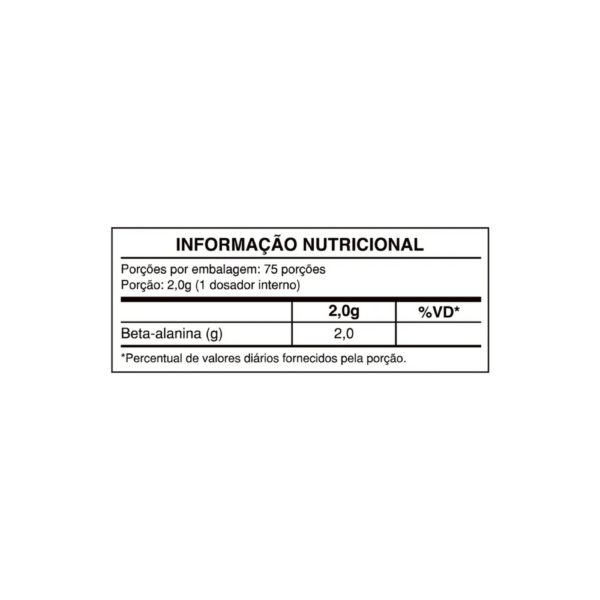 BETA ALANINA 100% PURE 150g - Image 2