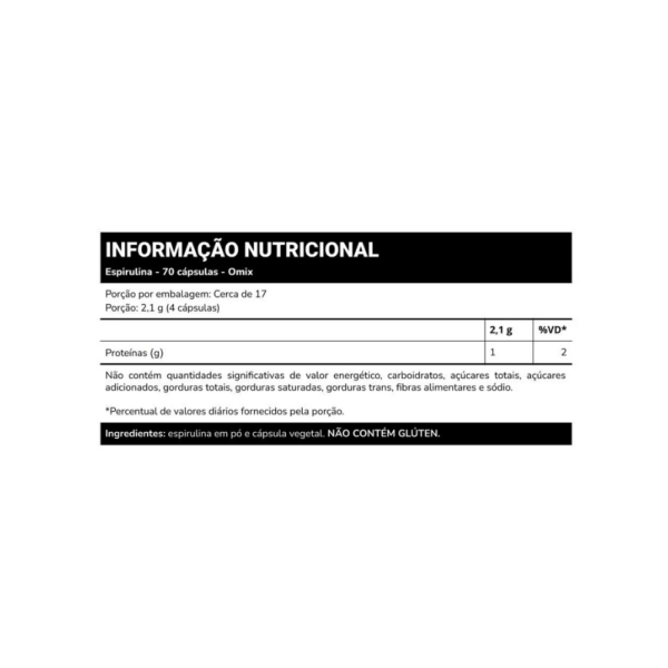Espirulina - 120 capsulas - Image 2