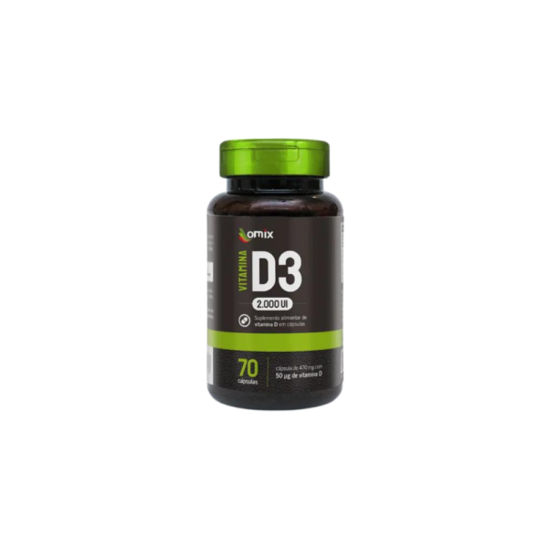 Vitamina D3 2.000 UI - 70 capsulas