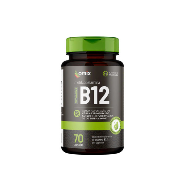 Vitamina B12 - 70 capsulas (Vegano)
