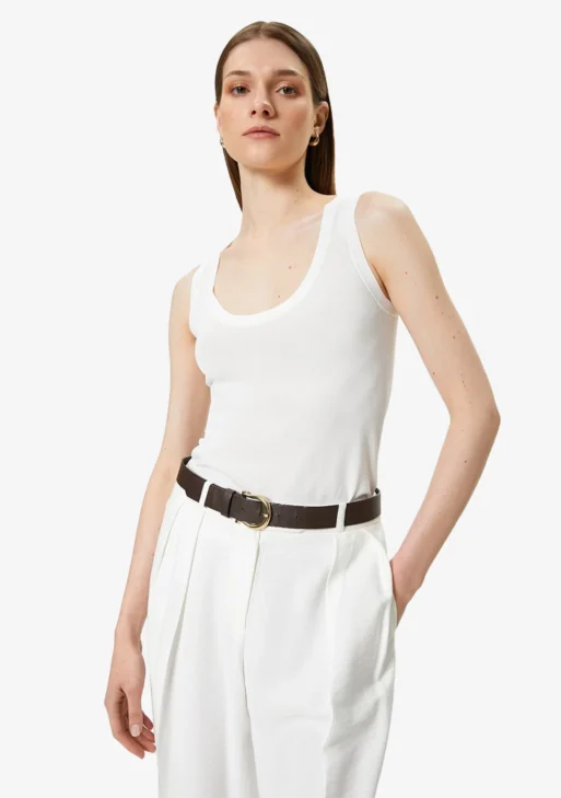 Round Neck Boxy T-shirt