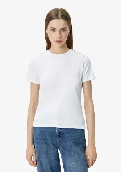 Round Neck Boxy T-shirt