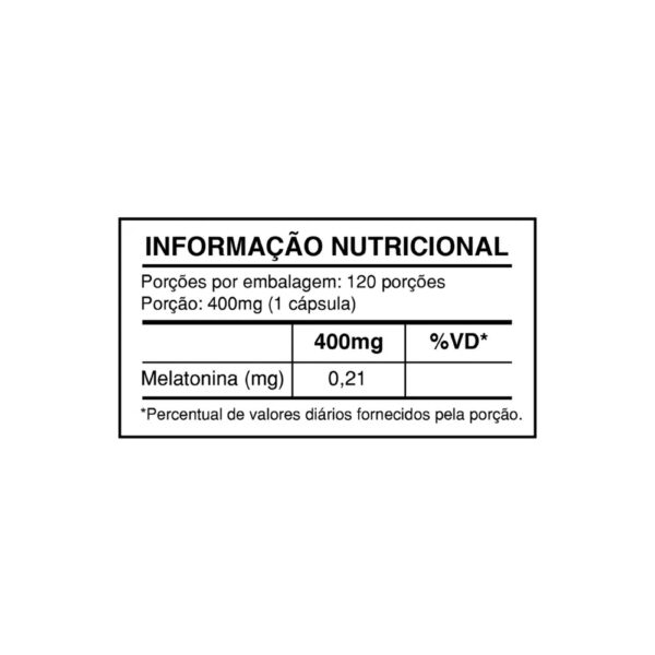 Melatonina 120 caps - Health Labs - Image 2
