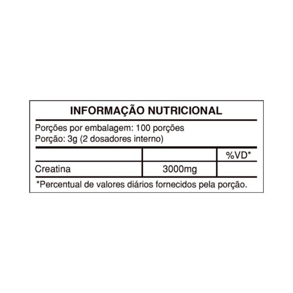 CREATINA HEALTH LABS 300g - Imagem 3