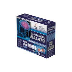 Di-Magnésio Malato 60 caps - Health Labs