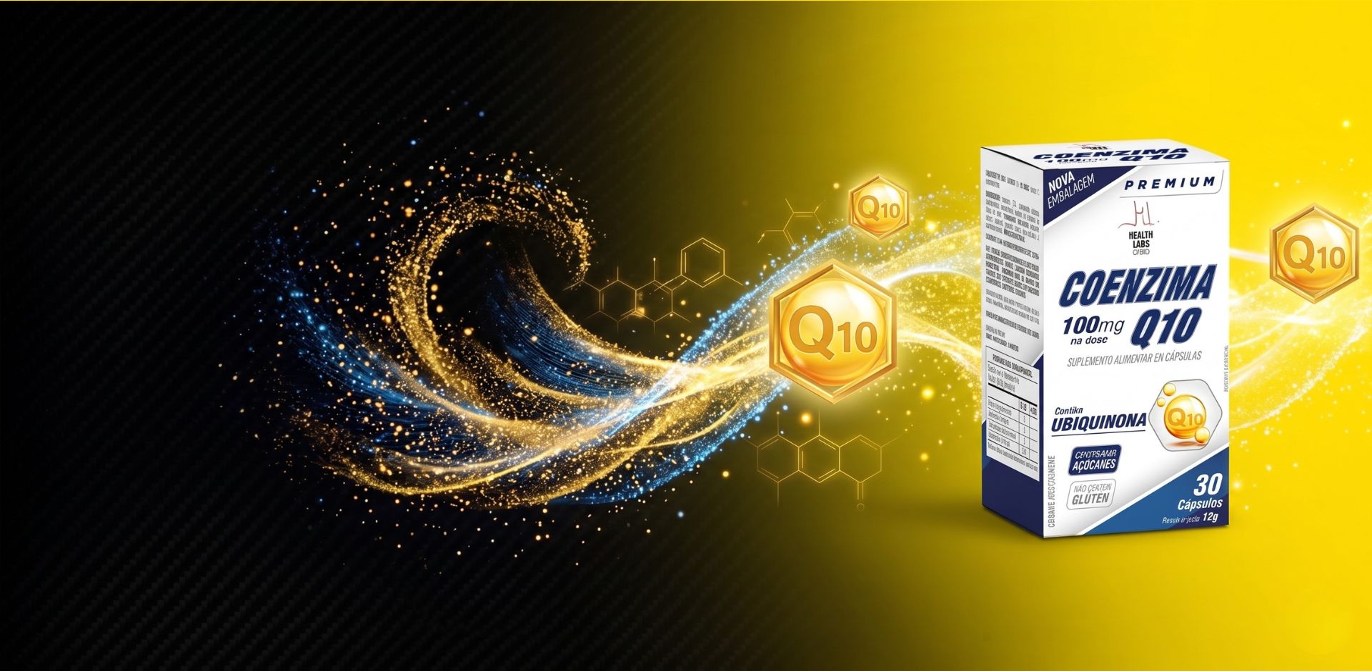 Coenzima Q100 - 100mg - Saúde Vascular