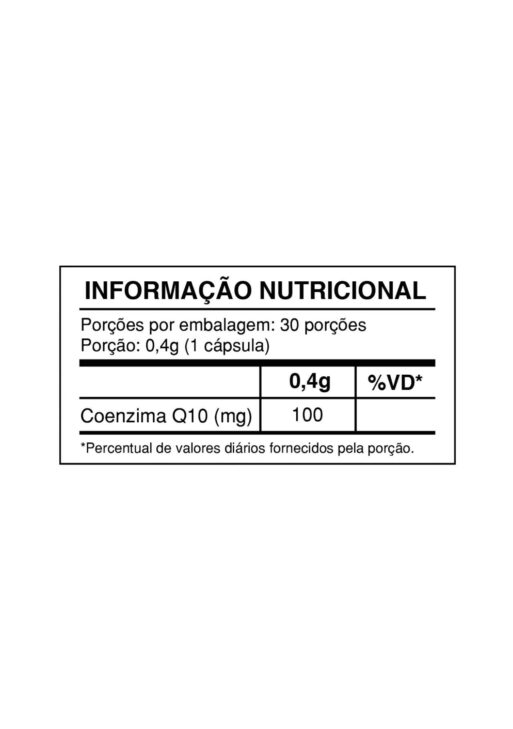 Coenzima Q10 100mg - 30caps - Health Labs